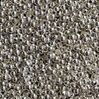 200X Silver Tone Iron Spacer Bead 3mm Round Metal Jewellery Making Beads
