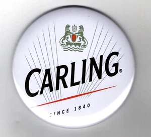 Carling Jumbo Fridge Magnet Beer Bar Ale 3" 75mm blade Sub pub lager Legacy - Foto 1 di 4