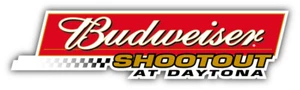 "Budweiser Shootout Daytona Nascar Rennwagen Aufkleber - 3'', 5'', 6"" oder 8""" - Bild 1 von 1