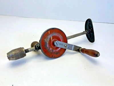 Herramienta de taladro de mama vintage Fulton 1770884 16" estado de funcionamiento  Foto 1 de 4