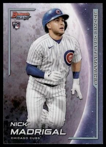 2021 Bowman's Best Nick Madrigal RC Rookie Craftsmanship #RC-6 Chicago Cubs - Picture 1 of 2