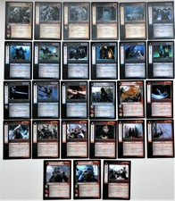 Lord of the Rings CCG Fellowship of the Ring Rare Cards Part 3/4 LotR FotR TCG