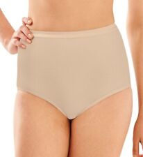 Bali 255845 Women's Stretch Brief Panty Soft Taupe Underwear Size L