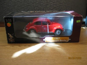 1/18 1967 Volkswagen Volkswagen Beetle en rojo por Yatming Road Firma #92078 - Imagen 1 de 21