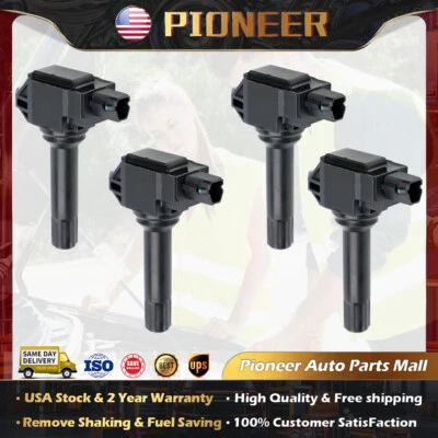 4X Ignition Coils Replacement For 2015-2016 Subaru WRX Impreza 2.0L UF747 C-888 Foto 1 de 4