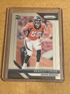 2018 Panini Prizm Base Rookie Card #204 Bradley Chubb RC Broncos Dolphins