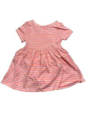 Vestido manga corta para niñas pequeñas - Cat & Jack Peach 18M Foto 1 de 2