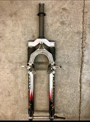 Vintage Mountain Bike Manitou Fork Ringle Skewer EFC DH Fork - Image 1 of 4