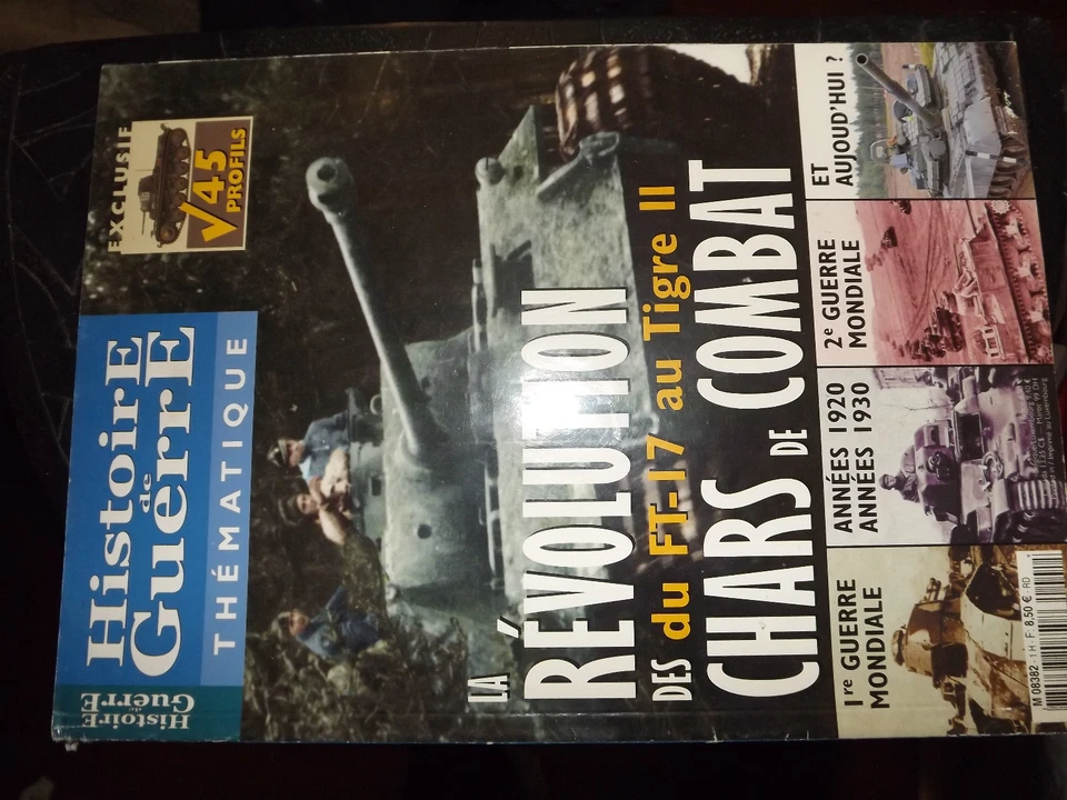 20$$ Revue Histoire de guerre Thematique n°1 Revolution des Chars de Combat  - Photo 1/1