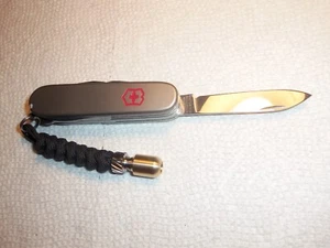 SWISS ARMY KNIFE FIELDMASTER * TITANIUM SCALES * $40 TITANIUM LANYARD *WAS $300 - Picture 1 of 24