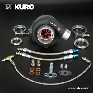 KURO GTX2860R GEN2 Billet Ball Bearing Turbo w/ 0.72 A/R V-band inlet & outlet - Bild 1 von 6