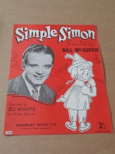 Bill McGuffie - Simple Simon sheet music - Picture 1 of 1
