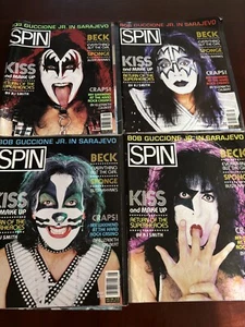 AUGUST 1996 SPIN MAGAZIN KISS COVER - ALLE VIER 4 COVER - Bild 1 von 7