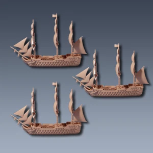 1st Rate Squadron Segelschiff Miniaturen 1/700 Kriegsschiff Schiffe | Black Seas - Bild 1 von 3