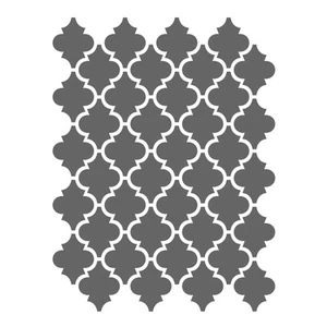 Plantilla de plantillas marroquíes -pequeña escala- para la elaboración de lienzo DIY decoración de pared # 5 - Imagen 1 de 2