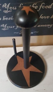 Holz Papierhandtuchhalter Arbeitsplatte Schwarz Primitive Stars - Bild 1 von 3