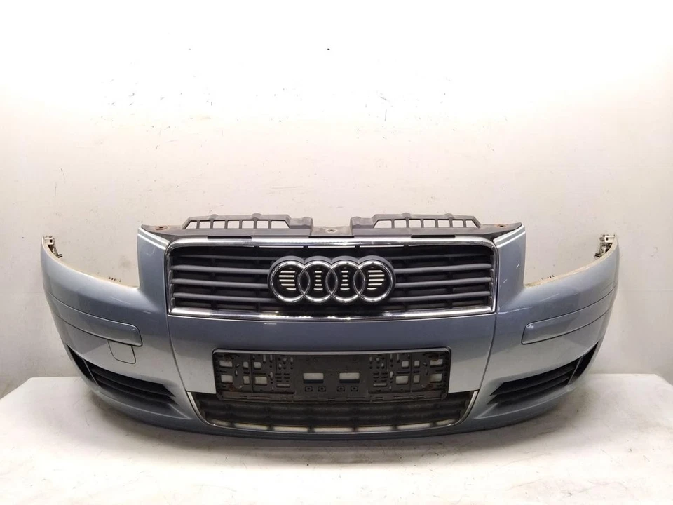 Audi A3 8P original Stoßfänger Stoßstange vorn kristallblau LY7R BJ2003 3-Türer - Bild 1 von 4