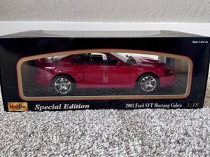 Maisto 1:18 Diecast 2003 Ford Mustang Cobra - Picture 1 of 5