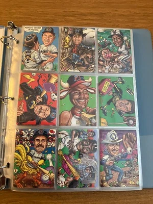 Полный набор из 95 карт 1993 Cardtoons плюс 4 подкомплекта почти как новые+ - Изображение 1 из 4