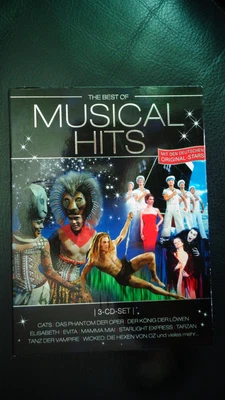 CD "THE BEST OF MUSICAL HITS" 3-CD-SET, mit den deutschen Original-Stars - Bild 1 von 3