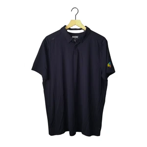 RHONE Commuter Polo Shirt NAVY ss Golf Performance #4 Mens NEW Size XL - Picture 1 of 9