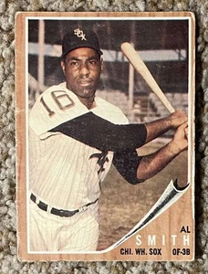 Al Smith - 1962 Topps # 410 - dented top edge - Picture 1 of 2