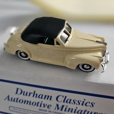 Durham Cassics 1941 Chevrolet Top Up Cream w/Black 1:43 scale model - Image 1 of 4
