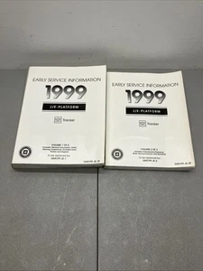 1999 Chevrolet Geo Tracker Service Repair Manual 2 volumes - Picture 1 of 2