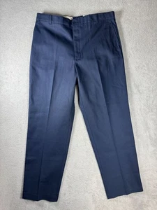 Red Kap Mens Touchtex II Workwear Khakis Heavy-Duty Blue Pants Size 40 - Picture 1 of 8