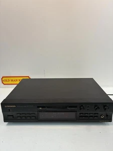 Pioneer MJ-D707 MiniDisc Player Recorder Deck - Black TESTED - Picture 1 of 8