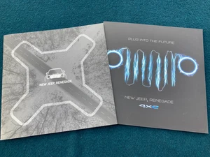 Jeep Renegade Brochure Set 2020 UK issue - New model inc 4xe - Picture 1 of 2
