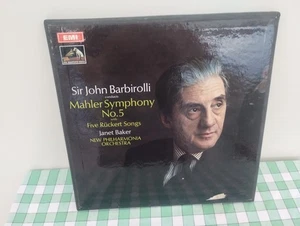 SLS 785 Mahler Symphony no. 5 Barbirolli Baker 2LP EMI Box Colour Stamp  VG+ - Picture 1 of 1