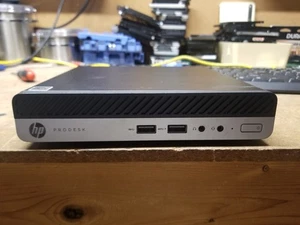 HP ProDesk 405 G4 AMD Ryzen 3 Pro 2200GE 3.2Ghz 8GB RAM 256GB SSD Windows 11 Pro - Picture 1 of 6