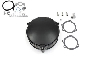 New Era Air Cleaner Kit Black fits Harley Davidson - Picture 1 of 3