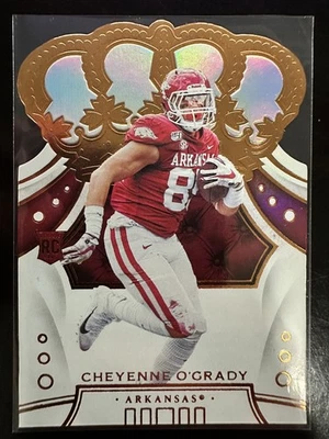 2020 Chronicles Draft Picks Crown Royale #77 Cheyenne O'Grady RC Razorbacks - Image 1 of 2
