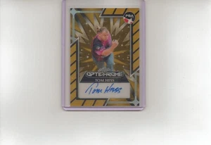2025 Leaf Eclectic PBA - Tom Hess - Optichrome Super Gold Refractor Auto #d 1/1 - Picture 1 of 2