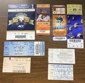 RARE Vintage NCAA Football Ticket Stub Lot QTY 8 HEINZ FIELD DEBUT INAUGURAL etc - Picture 1 of 1
