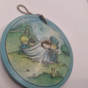 Joan Walsh - art on key chain - Virgo - Picture 1 of 4