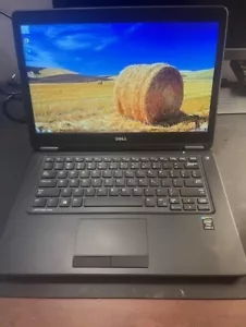 Schön! Dell Laptop Windows 7/64, 14", Intel I5 5300, 128GB SSD, 8GB, WLAN, HDMI - Bild 1 von 11