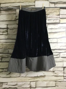 cocon.commerz PRIVATSACHEN MUSISCHER Rock aus VELVETWO in blau Größe 2 - Bild 1 von 7