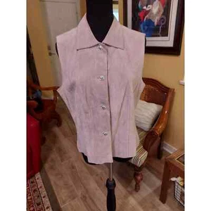 Revue lavender suede vest - Picture 1 of 4