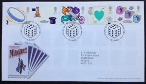 GB QEII 2005 Magic Set on Typed Address First Day Cover, FDI London NW 1 S/H/S - Imagen 1 de 2
