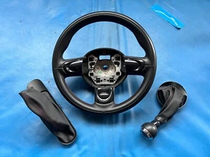 Mini One/Cooper/S JCW 3 Spoke Steering Wheel & Gaiter Kit (R55/R56/R57/R58/R59) - Picture 1 of 13