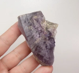 FLUORITE big crystal & LW fluorescent UK ENGLAND Weardale Greenlaws Mine /pj292 - Picture 1 of 15