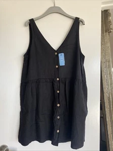 sportsgirl 14 Black Dress New With Tags - Picture 1 of 7
