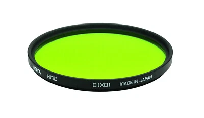 HOYA HMC X0 (YELLOW GREEN) FILTER 46, 49, 52, 55, 58, 62, 67, 72, 77, 82mm, NEW - Image 1 of 3