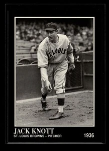 1991 The Sporting News Conlon Collection #178 Jack Knott Story (NM)(BAS) - Picture 1 of 2