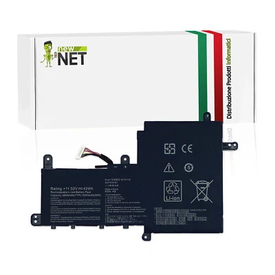 NEW NET Batteria compatibile con ASUS Vivobook S15 S530U S530UA S530UA-BQ005T 11,52V