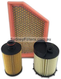 SSANGYONG KORANDO 2.0L TURBO DIESEL AIR OIL FUEL FILTER KIT | 2011->on C200 - Picture 1 of 1