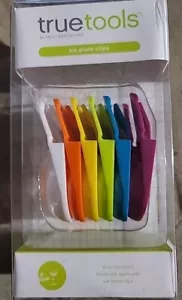 NEW True Fabrications TrueTools Clipper Wine Glass Holder Plate Clip - Set of 6 - Picture 1 of 2